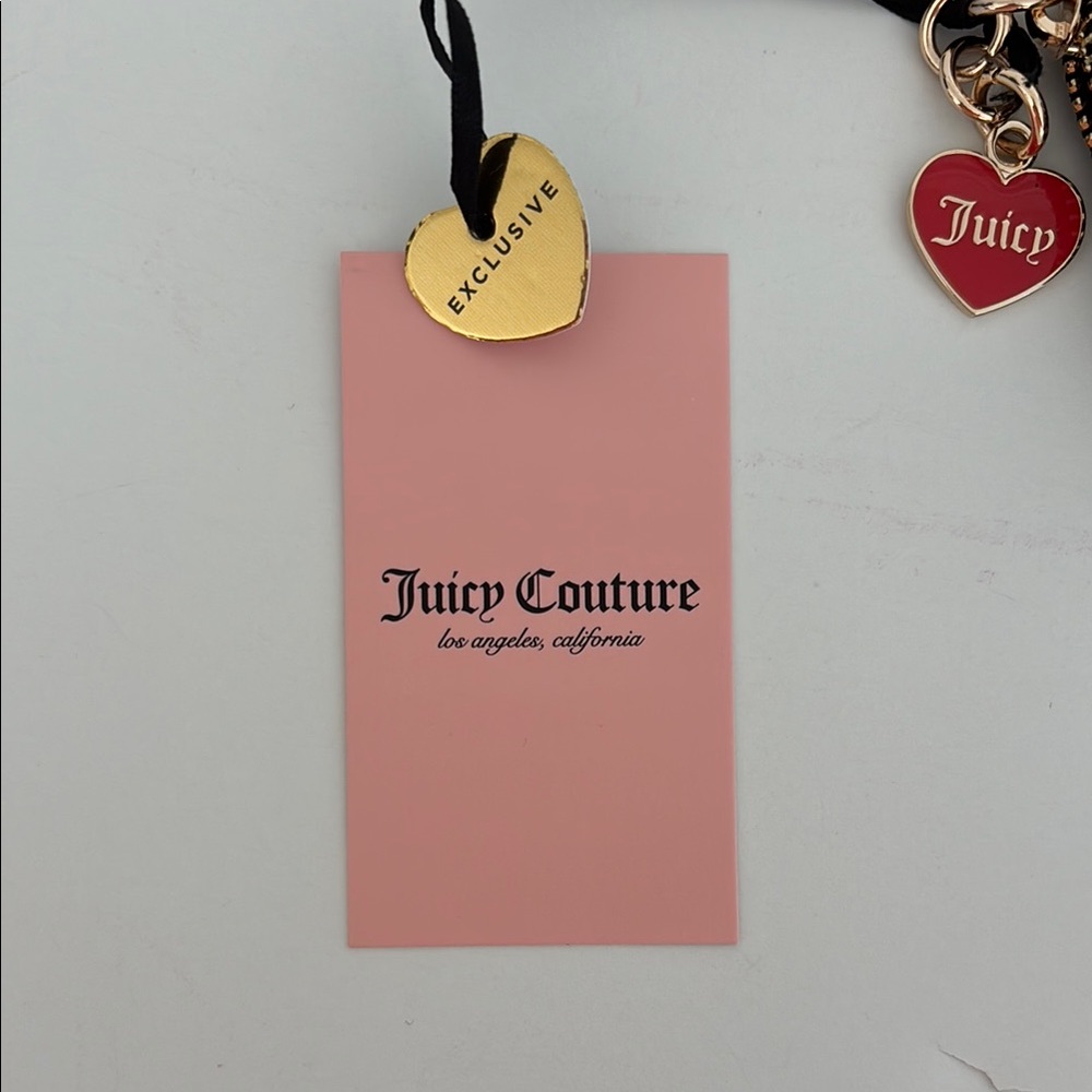 Juicy Couture Sweet Black Wallet with Strawberry 🍓 Print - Picture 8 of 11